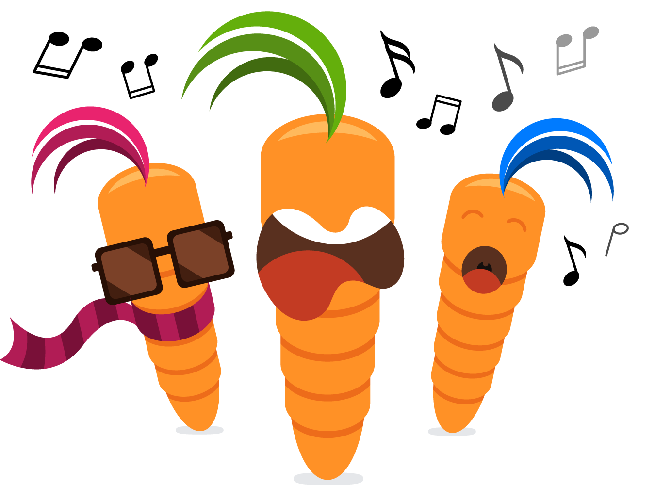 Carrots Dancing