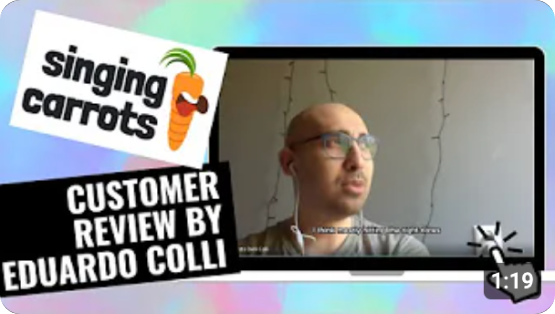 Customer review video